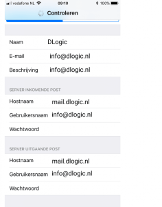 E-mail instellen op een iPhone - afbeelding 3
