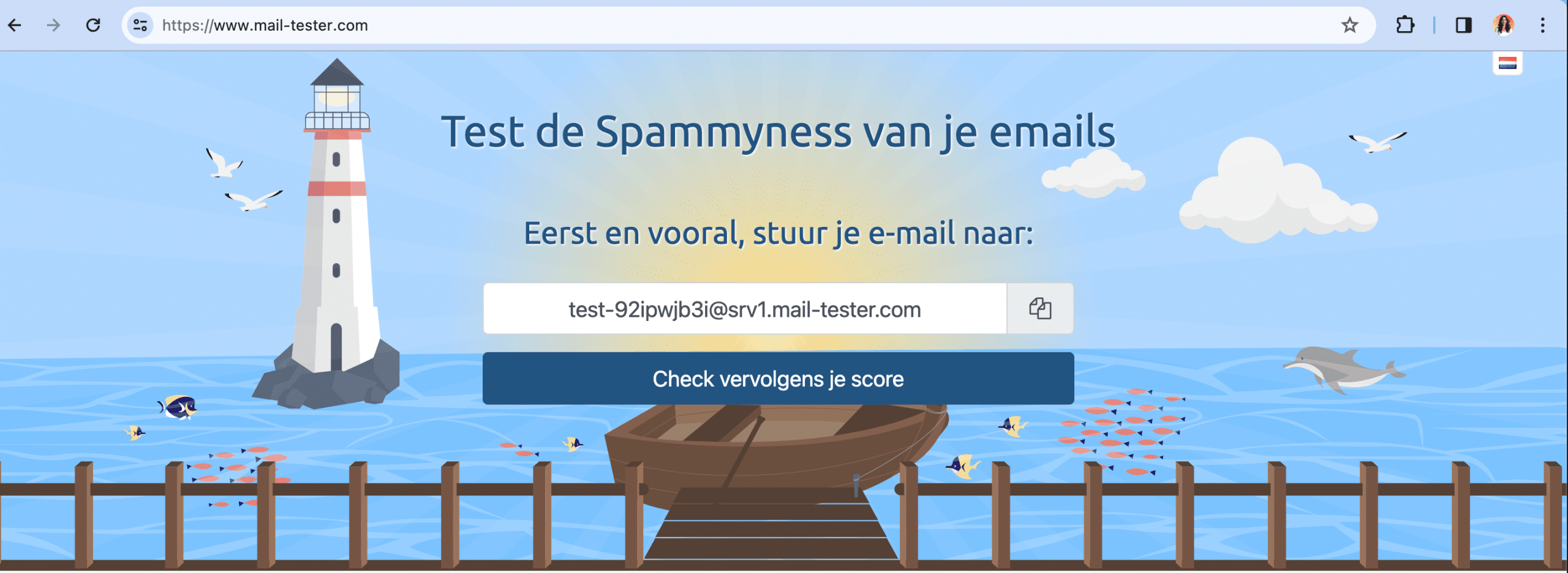 Het testen van je spam score van e-mails op een makkelijke manier